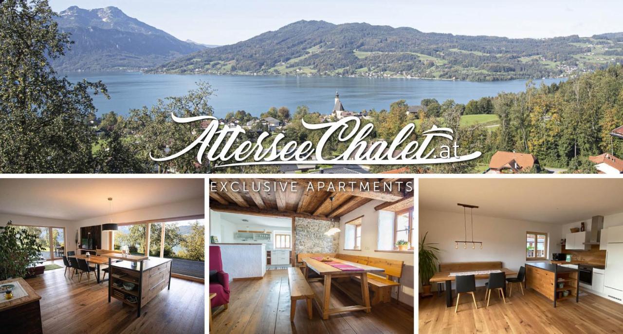 Attersee-Chalet Angermann Familie Spalt Steinbach am Attersee Exterior photo