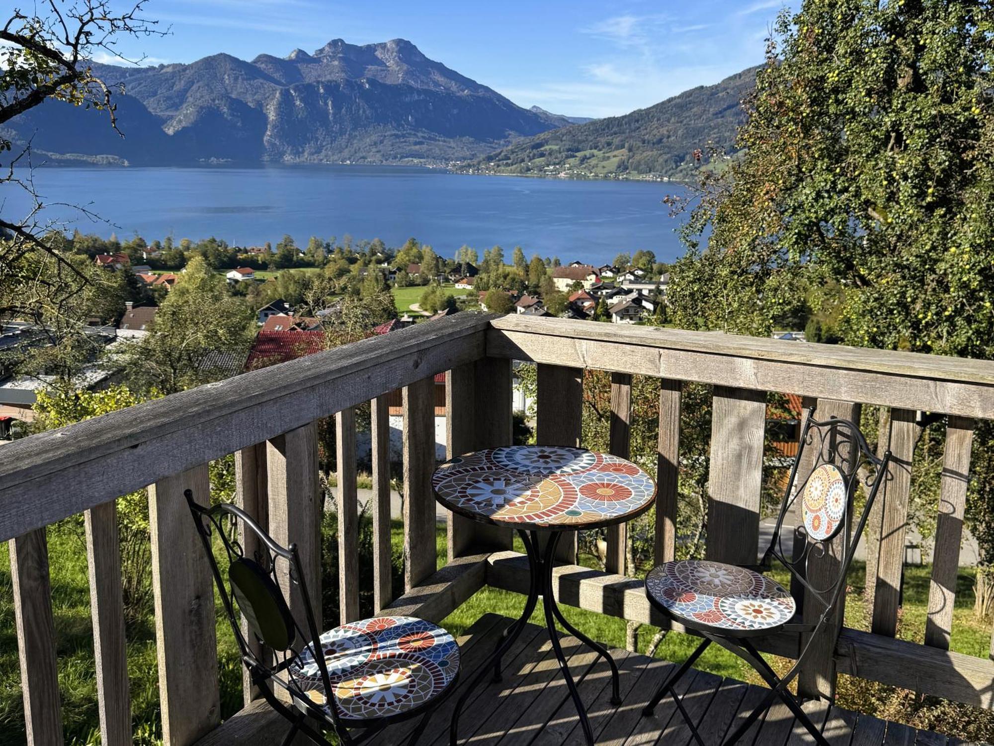 Attersee-Chalet Angermann Familie Spalt Steinbach am Attersee Exterior photo